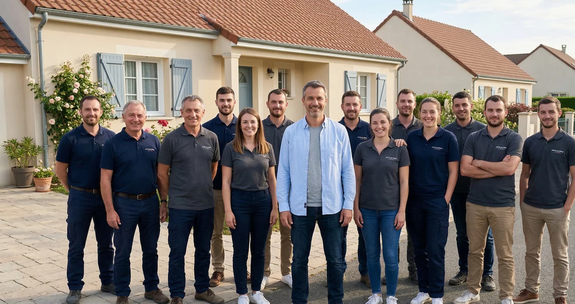 L'équipe Dumont Rénovation au complet